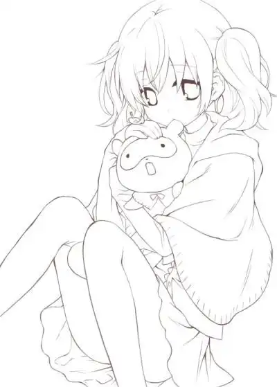 犬夜叉动漫人物线稿