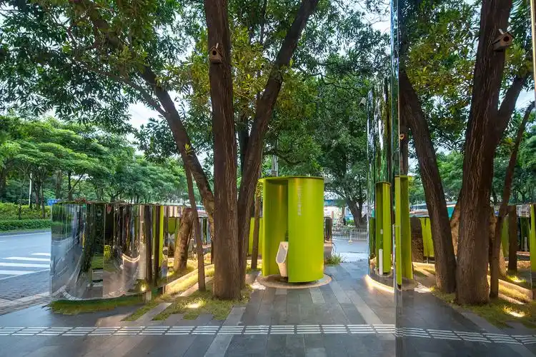 深圳无界之厕公共设施 / 筑博设计_公共空间_景观案例_园景人