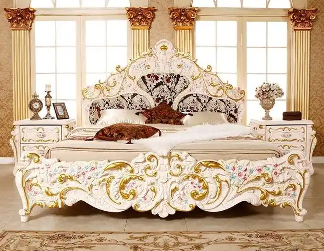 欧式奢华工艺床