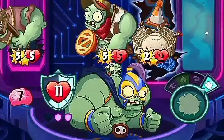 【冷静不是耍帅】pvz英雄 排位上分 重击巨尸就是给力_哔哩哔哩_bili