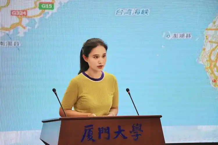 我院博士生王思颖在2020年校地战略合作工作会议上代表发言