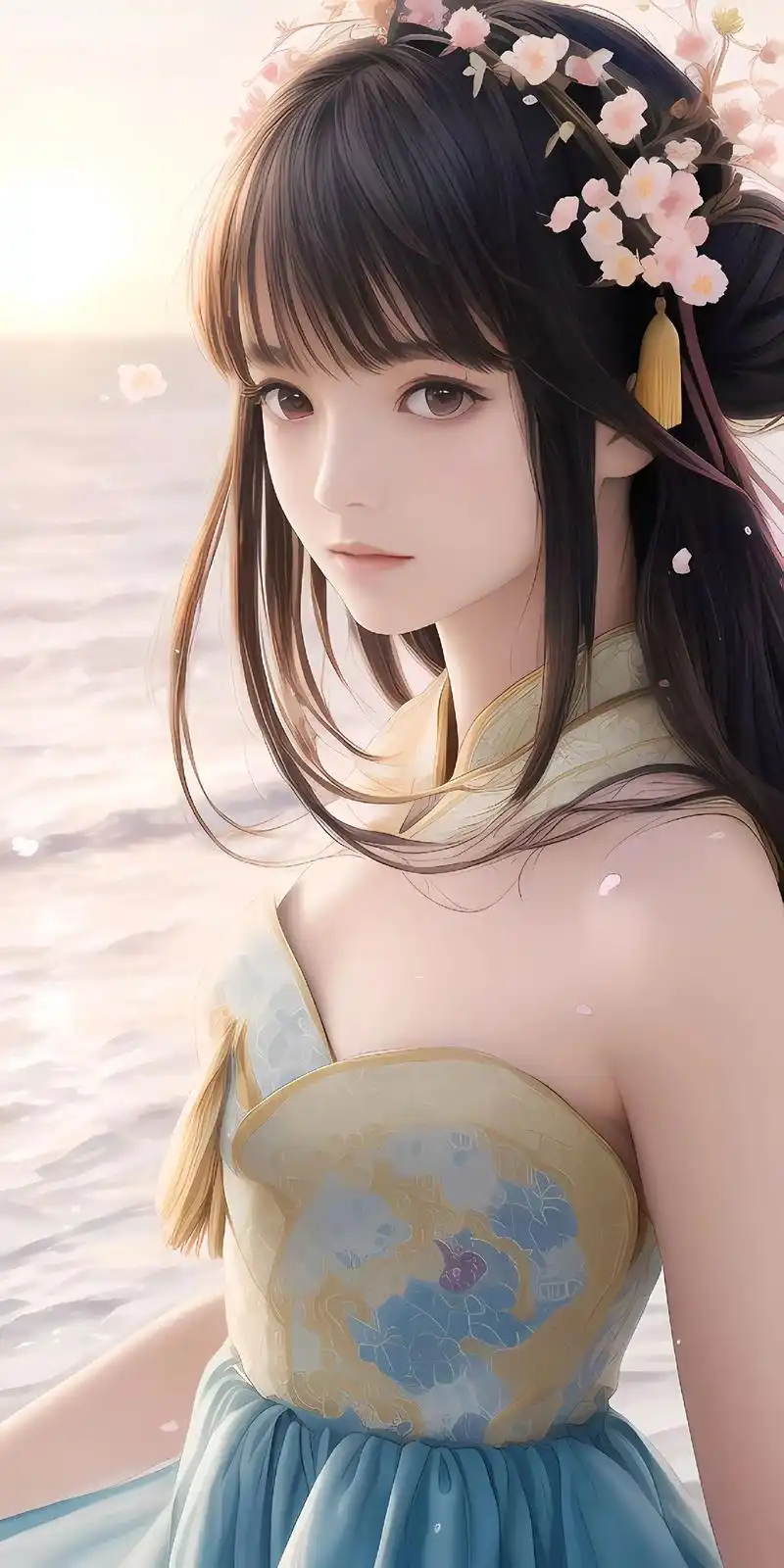 (原创壁纸)古风.#二次元 3d古风美女壁纸#这谁顶得住啊  - 抖音