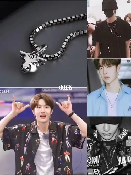 项链#项链  #王一博  #小众项链  #明星同款