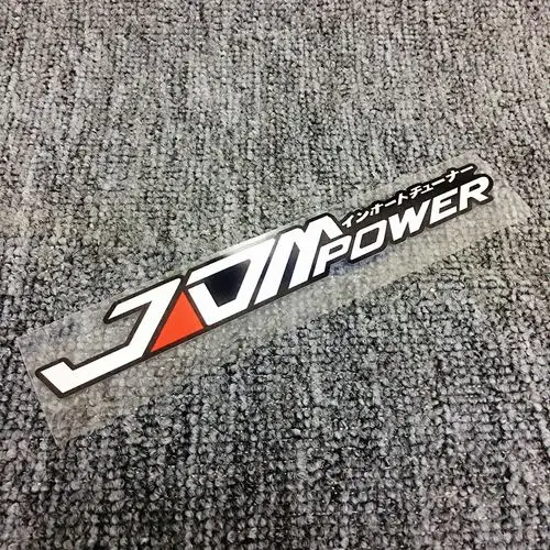 jdmpower日系侧窗贴纸划痕后窗车贴前后包围汽车装饰贴