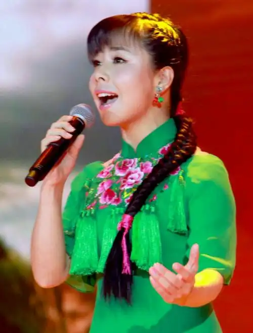 陕北民歌《桃花红》