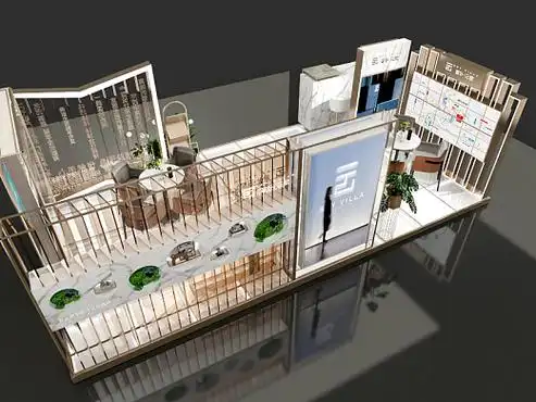 术艺空商场展位114z15654081商场展位设计2023121177千花之树宝龙地产