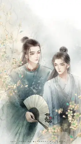 山河令手绘壁纸 | 执子之手,坐看云舒