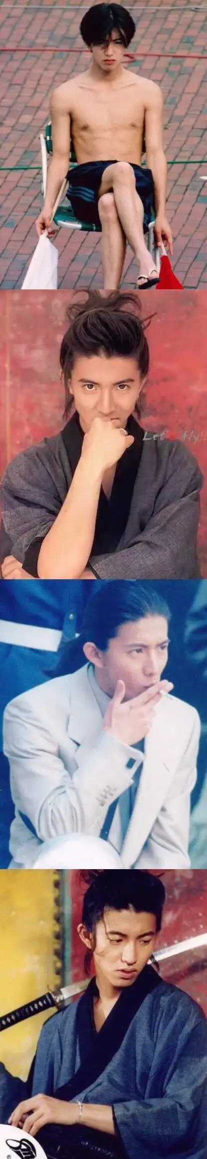 木村拓哉年轻时神颜图片实在太迷人啦