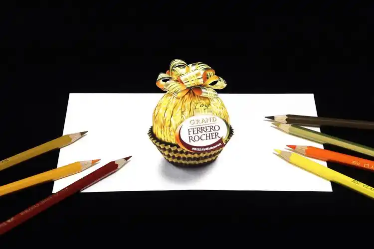 彩铅手绘——3d立体画(合集多图)