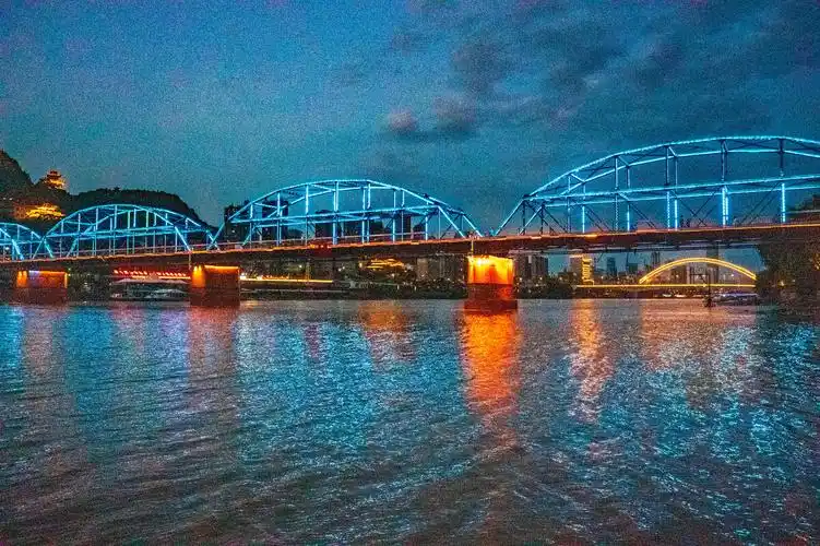 甘肃兰州黄河铁桥(中山桥) - 赵峰旅行摄影 - 图虫