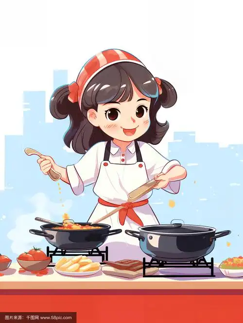 干净的背景,插图,卡通,卡通画,平面插图,midjourney,aigc,ai