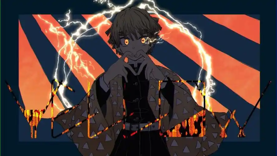 我妻善逸,鬼灭之刃 - 堆糖,美图壁纸兴趣社区