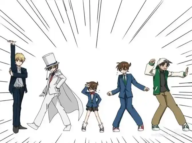 名侦探柯南f4男团