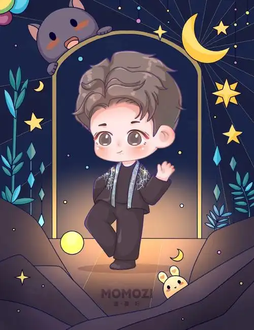 日常画肖战##春日超话星团建##超话创作官