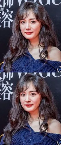 杨幂未修图差距太大,发型也太丑了,网友:这才是真正的"照骗"吧!