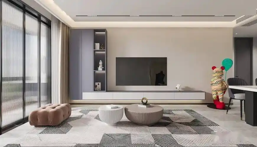 今天小编为大家分享50款电视墙定制柜体的设计,希望给大家带来一些