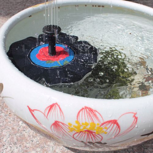 太阳能喷泉水泵假山流水循环景观鱼缸池庭院花园摆件户外增氧小型