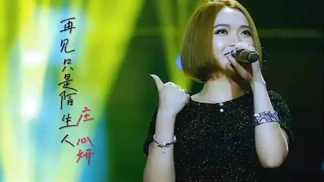 庄心妍《再见只是陌生人》,最近火了,听着忍不住落泪-音乐视频-搜狐