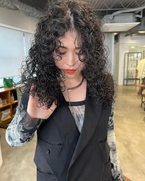 全头烫小卷真洋气