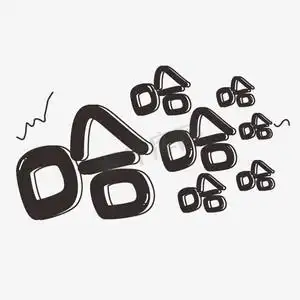 柳树黑白ps艺术字体-柳树黑白ps字体设计效果-千库网