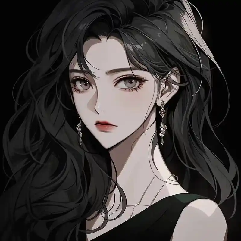 头像分享 | 黑色系动漫女头. 黑色系动漫女头来啦