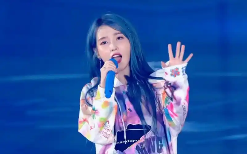 iu最强应援现场《blueming》