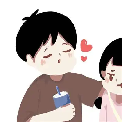 可爱超甜情侣头像动漫萌萌哒头像