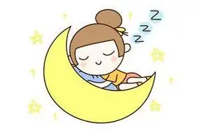 女孩望月亮简笔画