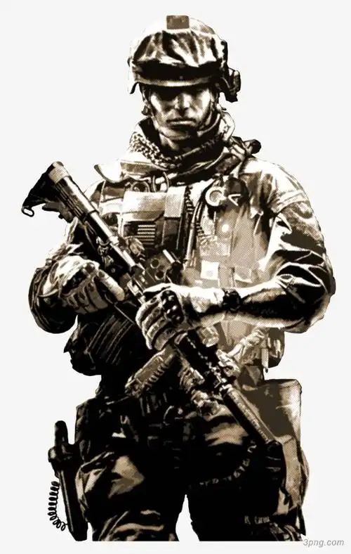 士兵png素材透明免抠图片其他元素