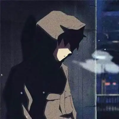 很孤独的头像男生 伤感氛围的孤独感极强男生头像图片_男生头像_头像