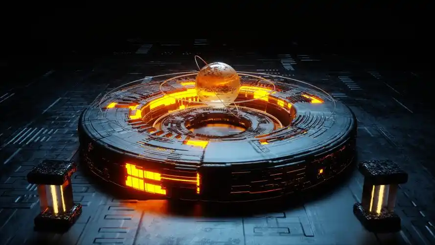 科技感场景效果图