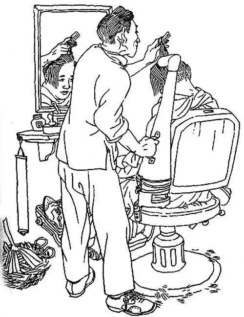 四十年代简笔画