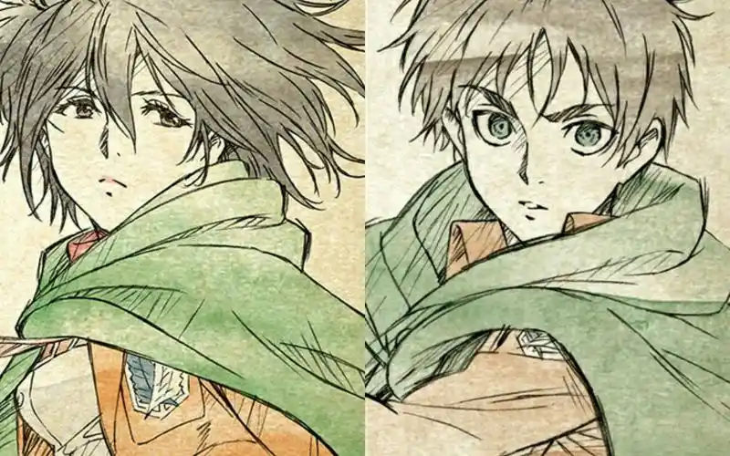 【自由之翼】【进击的巨人】艾伦/三笠角色歌