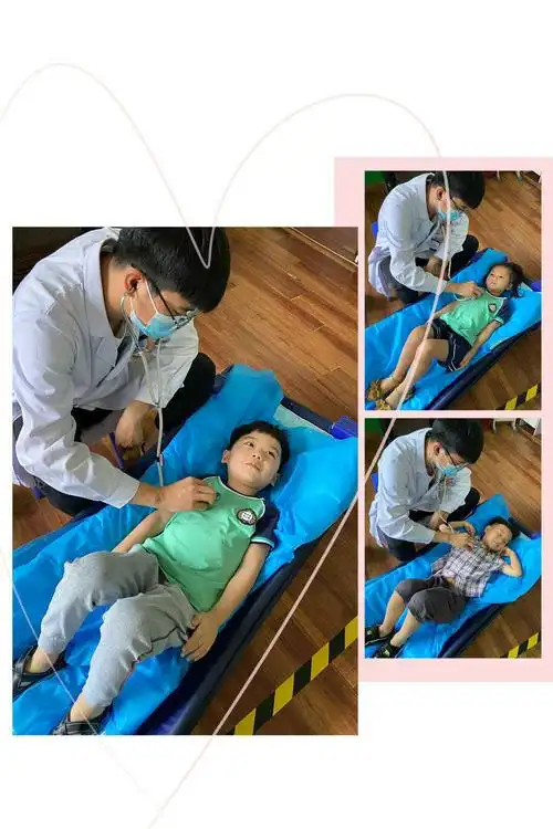 新天地幼儿园"健康 快乐 成长"——大一班六一体检