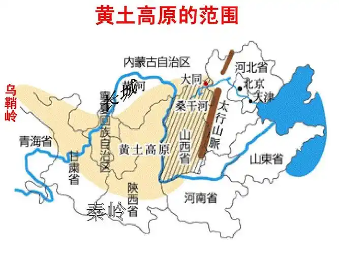 课件(中图版必修3)[1]ppt 黄土高原的范围 第8页 word文档免费下载