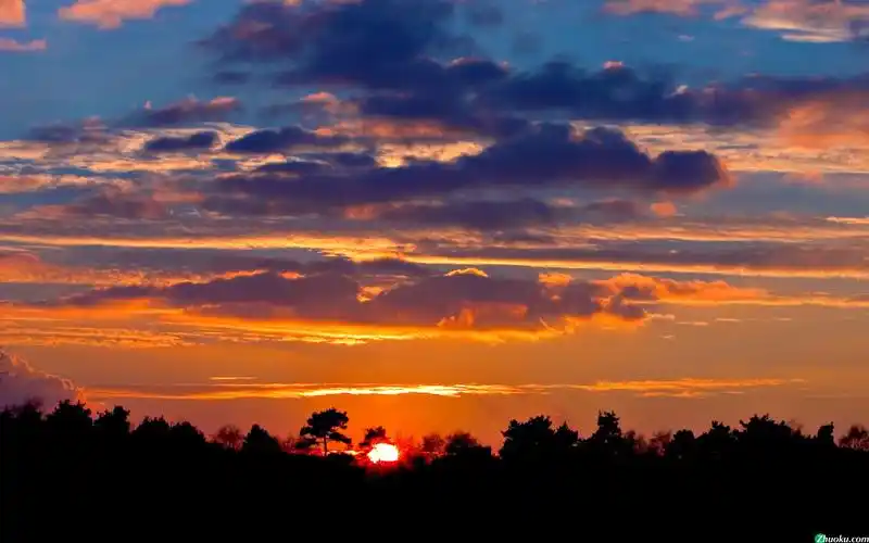 朝霞晚霞 高清晰宽屏壁纸