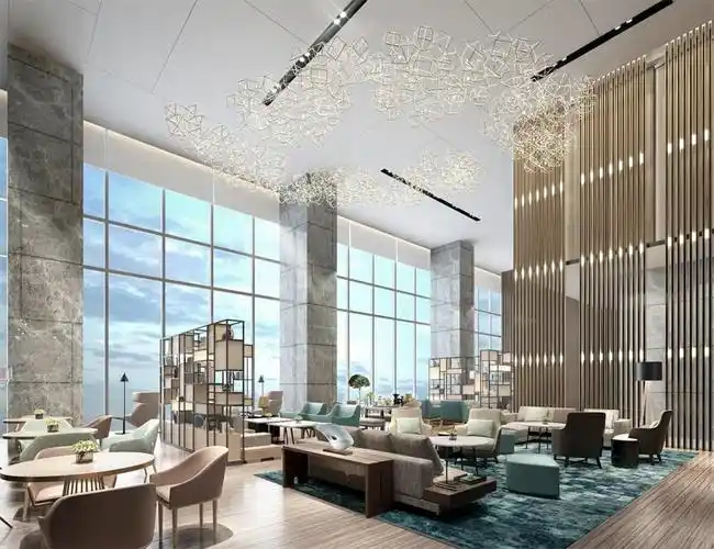 江阴澄星万豪酒店装修设计案例-金博大酒店设计装饰公司