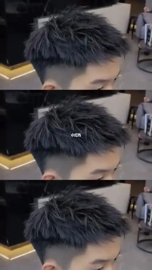 喜欢短一点就做前刺发型干净清爽男生发型