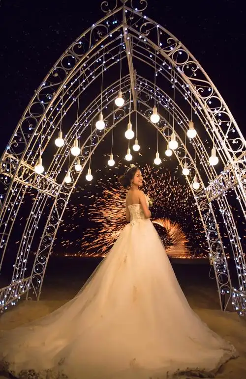 mrjinmrsxu夜景婚纱照