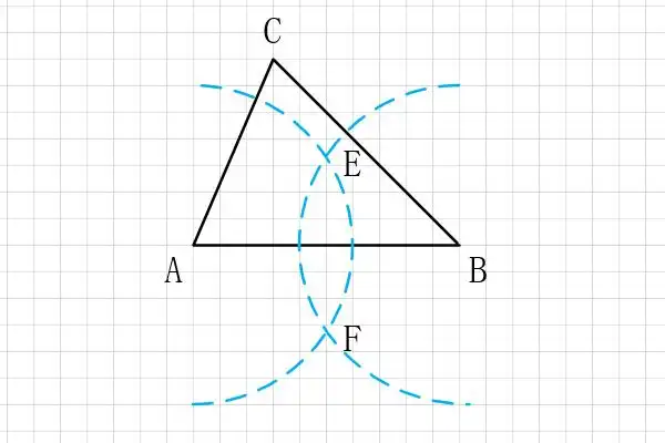 如何画三角形中线要图片谢谢