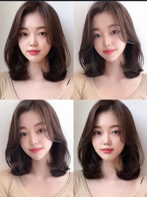 锁骨空气烫短发是一款很温柔很舒适的短发造型,头发从耳朵边就进行烫