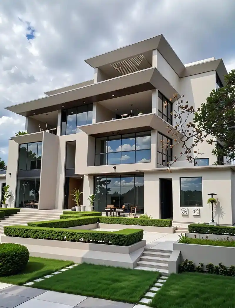 超级气派的现代风自建别墅 #农村自建别墅 #家的样子 #别墅