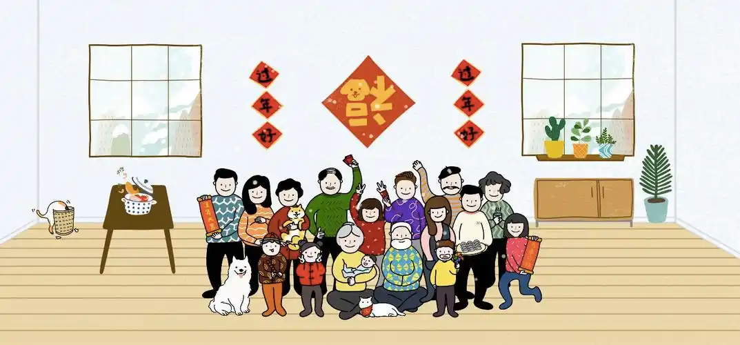 2018汪年全家福为什么火