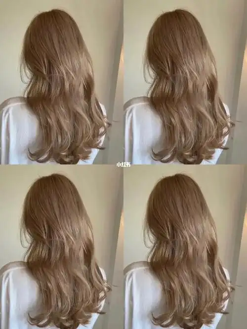 奶茶灰棕发色时尚显白