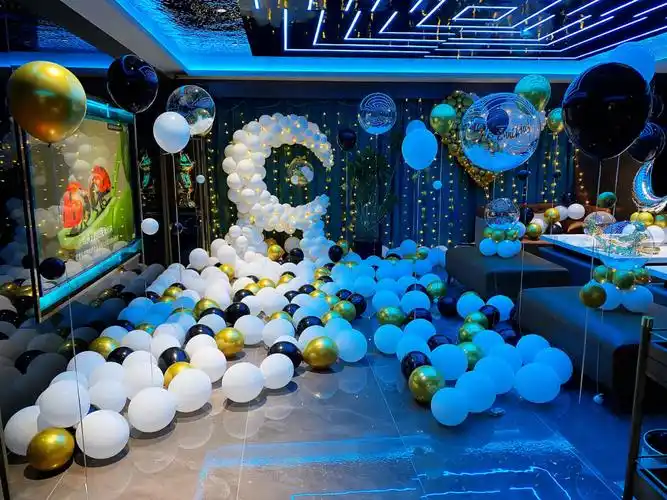 ktv包厢生日布置