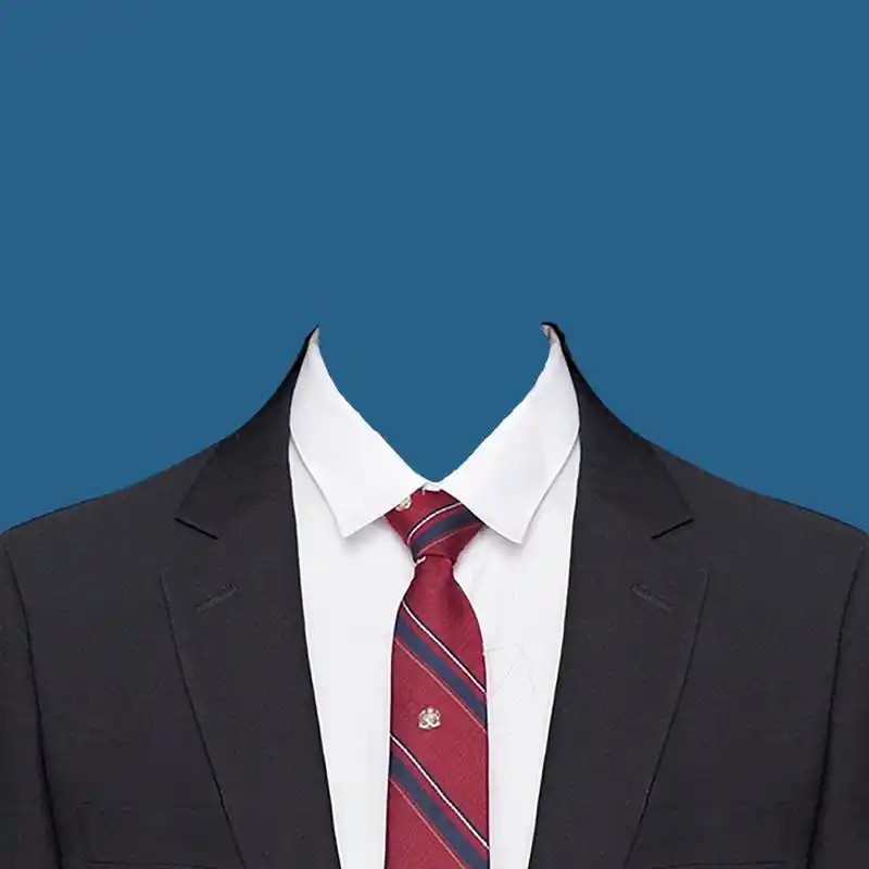 超全海马体天真蓝西服装证件照衣服服饰模板 给大家送上一些高清素材