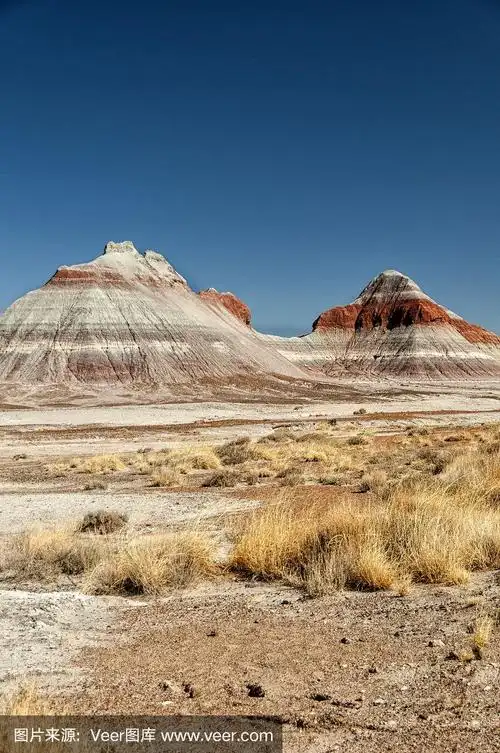 美国亚利桑那州的彩色沙漠