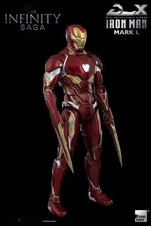 threezerodlx钢铁侠mk50经典纳米战甲出场