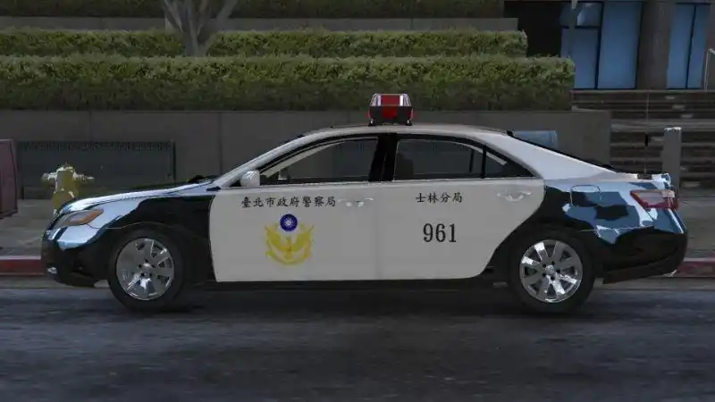 台湾警车(toyota camry 08) taiwan police car(toyota camry 08)