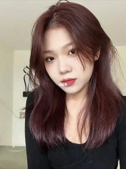 免漂发色紫色头发葡萄紫显白发色